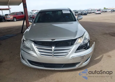 2012 Hyundai Genesis 4.6 z USA, uszkodzony, nr VIN KMHGC4DFXCU175943